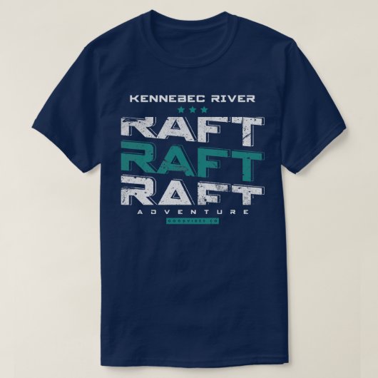 Keninebec riviervloed t-shirt (Design voorkant)