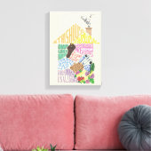 Kenji Kimura Kindness is alles Canvas (Insitu (Woonkamer))