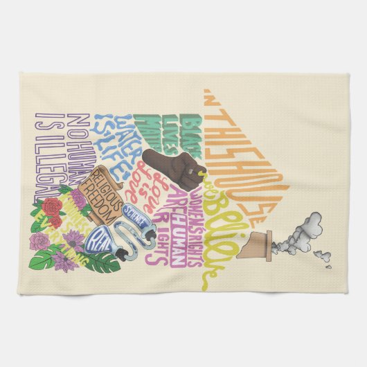 Kenji Kimura Kindness is alles keukenhanddoek (Horizontaal)