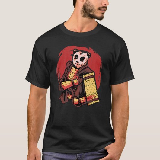 Kenjusu Kata Katana Samurai Kendo T-shirt (Voorkant)