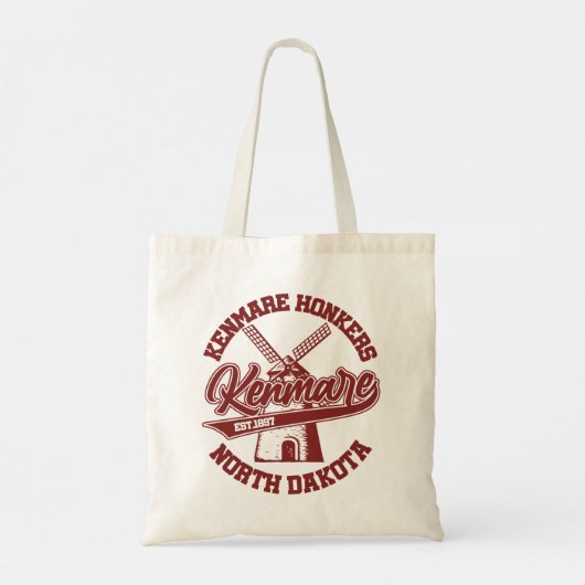 Kenmare, North Dakota Tote Bag (Achterkant)