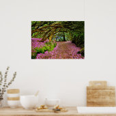 Kenmare Rhododendron Tunnel - De.. - Gepersonalise Poster (Keuken)