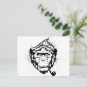 Kenmerk Chimp Briefkaart (Staand voorkant)