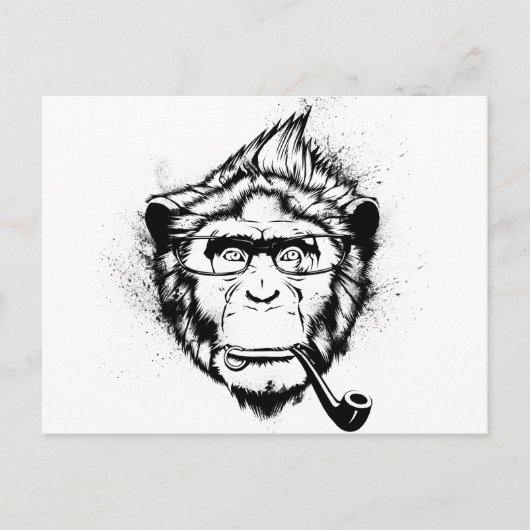 Kenmerk Chimp Briefkaart (Voorkant)