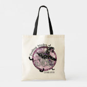 Kenmerken Kinda Witchy Glitter Halloween Tote Bag (Achterkant)