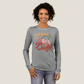 Kenmerken Lucky Dice Retro Typografie Tri-Blend Shirt (Voorkant)