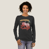 Kenmerken Lucky Dice Retro Typografie Tri-Blend Shirt (Voorkant)