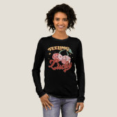 Kenmerken Lucky Dice Retro Typografie Tri-Blend Shirt (Voorkant)