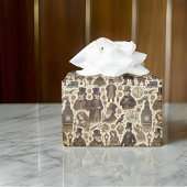 Kenmerken van Classic Christmas Carol Brown Cadeaupapier