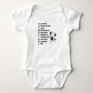 Kenmerken van de Dalmatische honden Cute Dog Romper