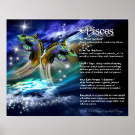 Kenmerken van de pisces poster