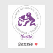 Kenmerken van het sterrenbeeld Waterman Sticker (Vel)