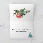 Kenmerkende glanzende mooie kerst Kaart (Binnen)