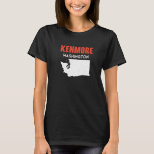 Kenmore Washington Verenigde Staten Amerika Reizen T-shirt