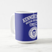 Kenmore West High School NY Alumni Mok (Voorkant links)