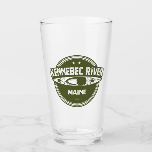 Kennebec, Maine Glas (Voorkant)