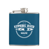 Kennebec, Maine Heupfles (Voorkant)