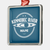 Kennebec, Maine Metalen Ornament (Links)