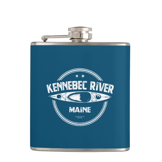 Kennebec-rivier, Maine Heupfles (Voorkant)