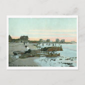 Kennebunk Beach, Maine 1915  Briefkaart (Voorkant)