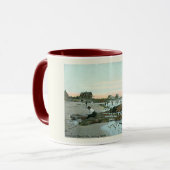 Kennebunk Beach, Maine 1915  Style Mok (Voorkant links)