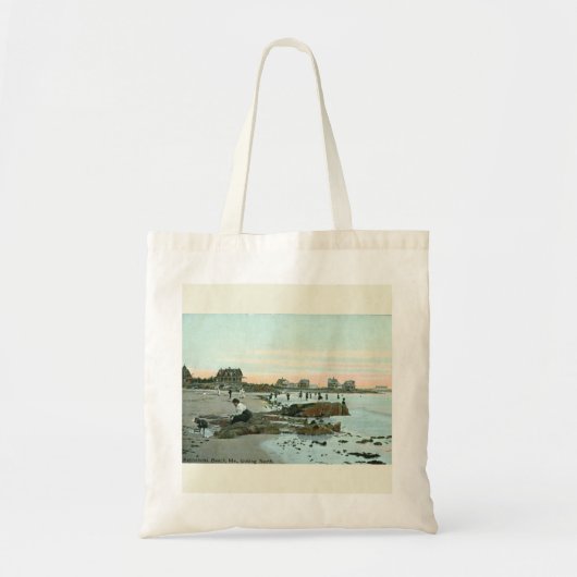 Kennebunk Beach, Maine 1915 Style Tote Bag (Voorkant)