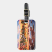 Kennebunk Beach, Maine  Cottages Foto Bagagelabel (Voorkant verticaal)