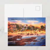 Kennebunk Beach, Maine Cottages Foto Briefkaart (Voorkant / Achterkant)
