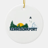 Kennebunkport. Keramisch Ornament (Voorkant)