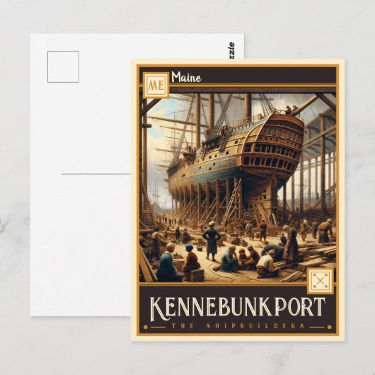 Kennebunkport, Maine |  Briefkaart (Voorkant / Achterkant)