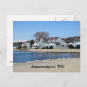 Kennebunkport Maine Briefkaart (Voorkant / Achterkant)