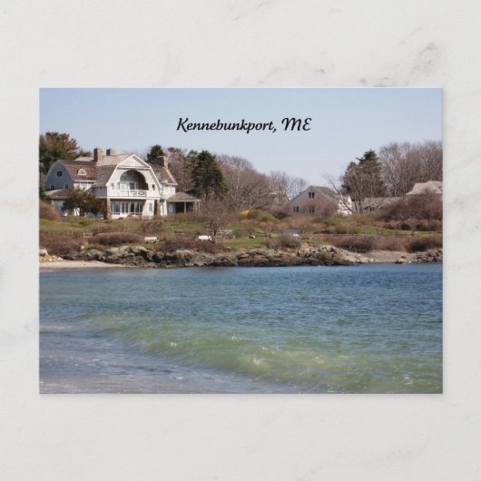 Kennebunkport Maine Briefkaart (Voorkant)