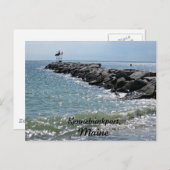 Kennebunkport Maine Briefkaart (Voorkant / Achterkant)
