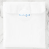 Kennebunkport Maine Classic Design Ronde Sticker (Tas)
