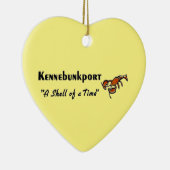 Kennebunkport Maine Keramisch Ornament (Rechts)