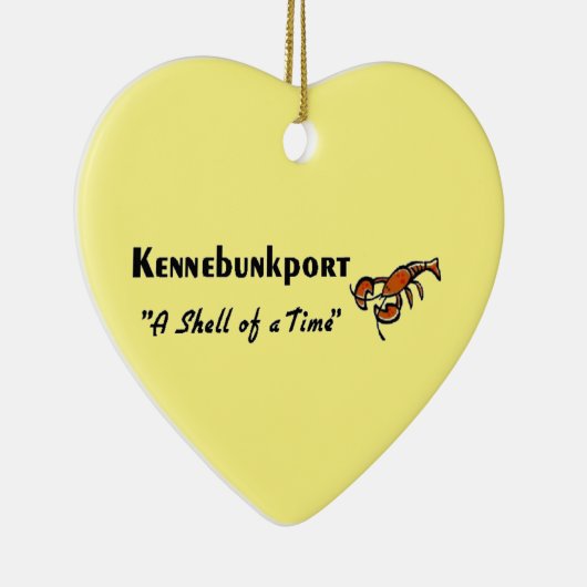 Kennebunkport Maine Keramisch Ornament (Rechts)