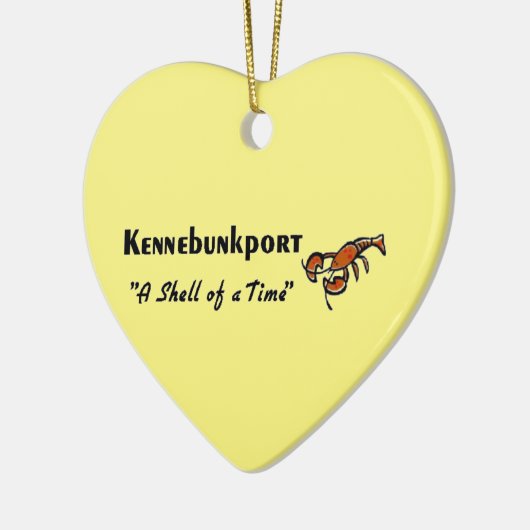 Kennebunkport Maine Keramisch Ornament (Links)