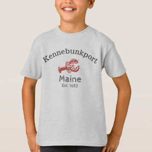 Kennebunkport Maine Lobster Shirt, jongen #2 T-shirt