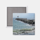 Kennebunkport Maine Magneet (Voorkant / Achterkant)