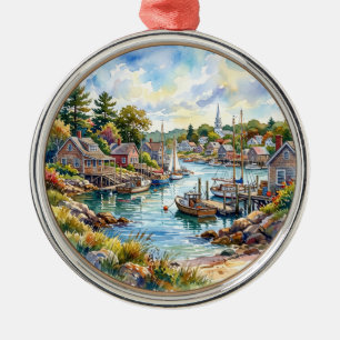 Kennebunkport, Maine Metalen Ornament
