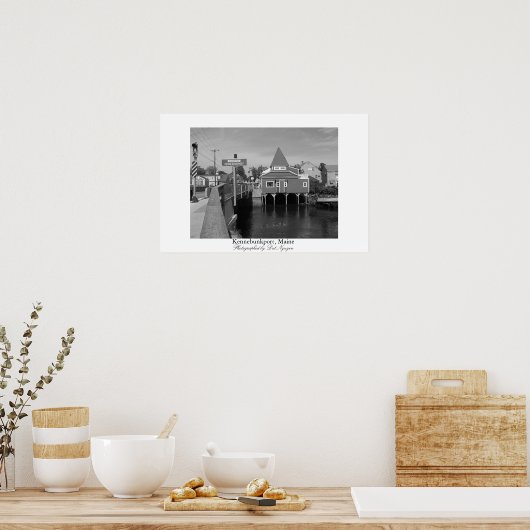 Kennebunkport Maine Poster (Keuken)