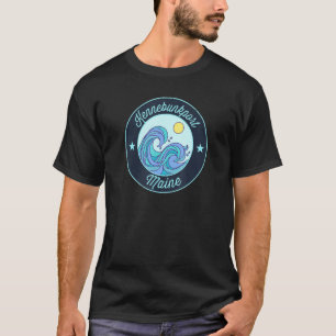 Kennebunkport Me Maine Souvenir Nautische Surfer G T-shirt