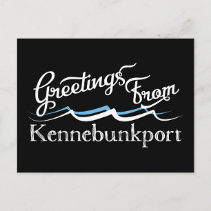 Kennebunkport Water Waves Briefkaart