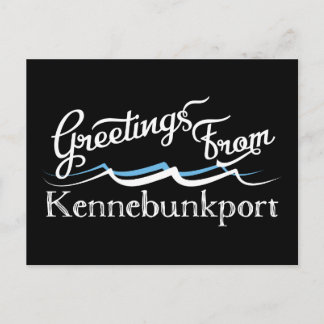 Kennebunkport Water Waves Briefkaart