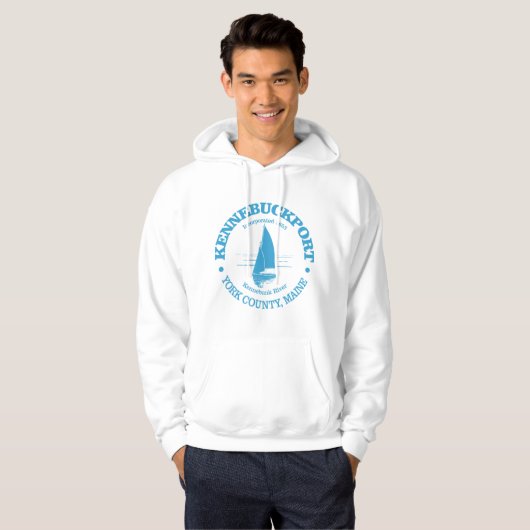 Kennebunkport (zeilboot) hoodie (Voorkant volledig)