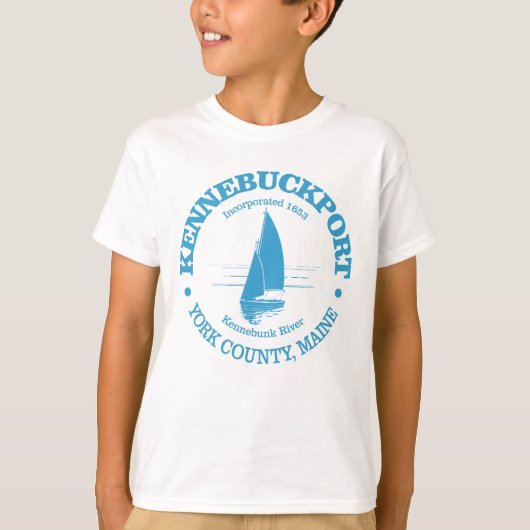 Kennebunkport (zeilboot) t-shirt (Voorkant)