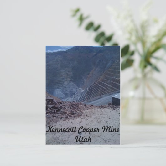 Kennecott Copper Mine Post Card Briefkaart (Staand voorkant)