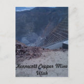 Kennecott Copper Mine Post Card Briefkaart (Voorkant)