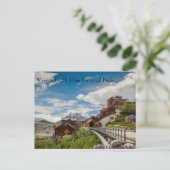 Kennecott Mine Wrangell - St. Elias Nationaal Park Feestdagenkaart (Staand voorkant)
