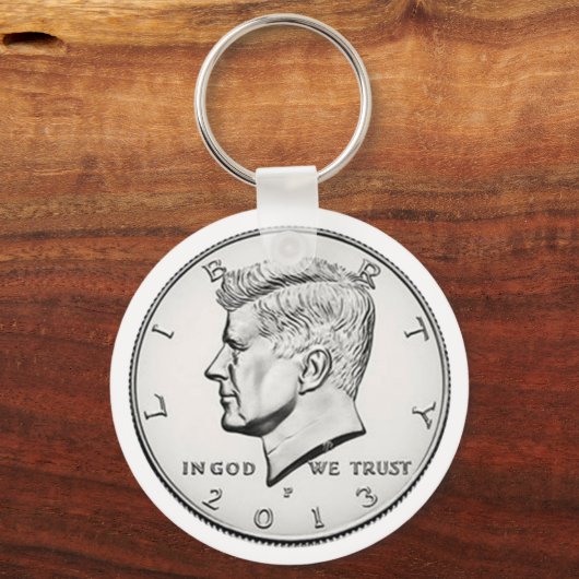 KENNED HALF DOLLAR 2013 SLEUTELHANGER (Voorkant)